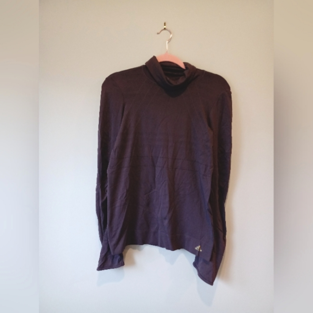 Adidas Ribbed Turtleneck Top